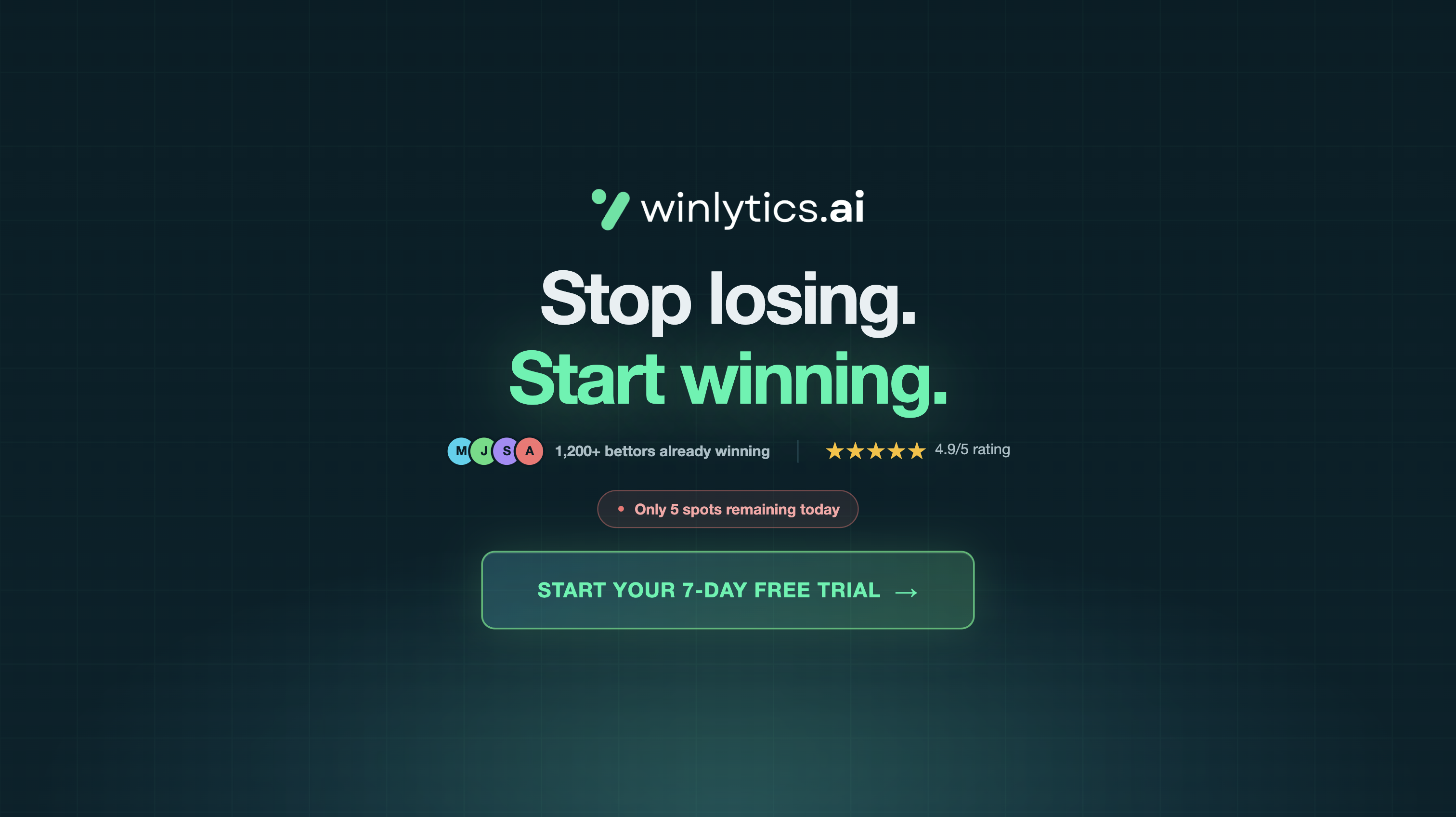 Winlytics demo — click to play
